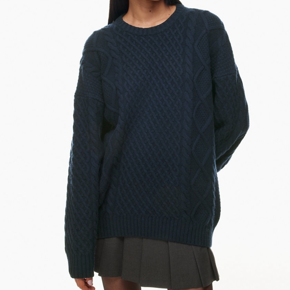 NWT Sunday Best Peggy Sweater Sz. Small Admiral